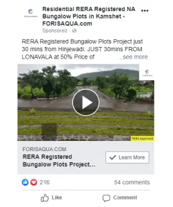 Forisaqua Facebook ads