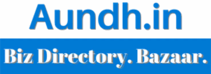 Hyperlocal Digital Marketing Agency logo showing Aundh.in in blue over Biz Directory. Bazaar. on a blue background, perfect for Pune businesses. - IPSense.com