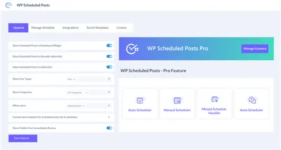 WP Scheduled post