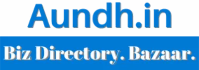 Hyperlocal Digital Marketing Agency logo showing Aundh.in in blue over Biz Directory. Bazaar. on a blue background, perfect for Pune businesses. - IPSense.com